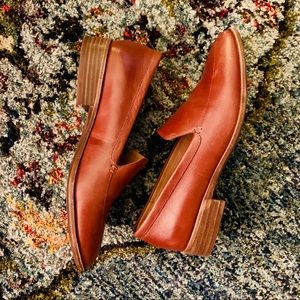 Madewell The Frances Loafer in English Saddle